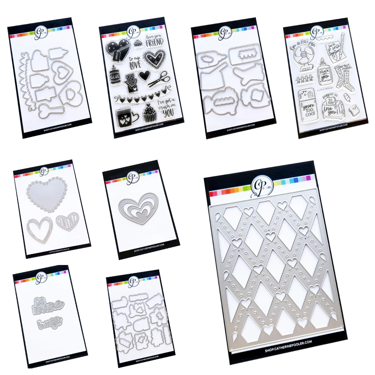 

Love Stack Layered Stencils Scrapbooking Decoration Stamps DIY Valentine's Day Gift Card Craft Metal Cutting Dies Molds