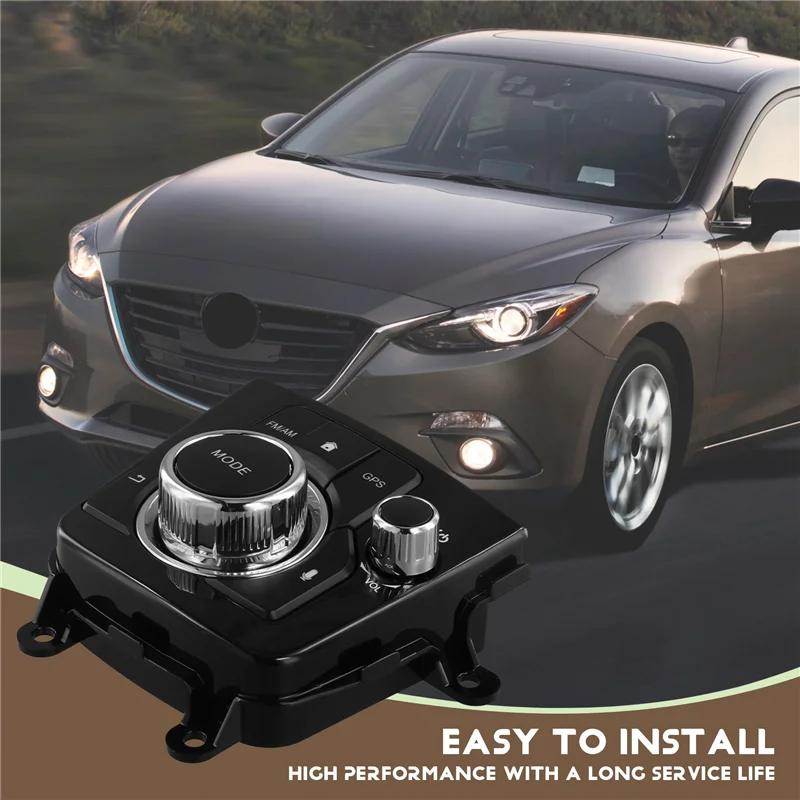 

NEW-Car Fascia Radio Switch For MAZDA 3 MAZDA Axela 2014-2019 Dash Kit Install Facia Console Bezel Adapter
