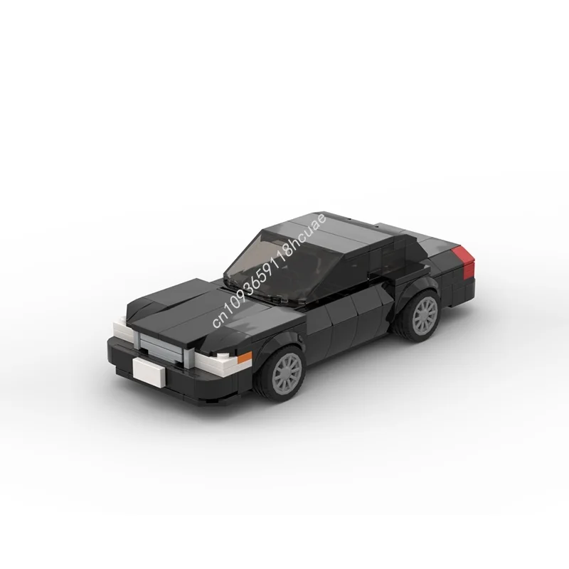 282 stks MOC Forded Crown Victoria City Champions Model bouwstenen Bouw kerstcadeaus DIY idee Kinderen speelgoed Verjaardag