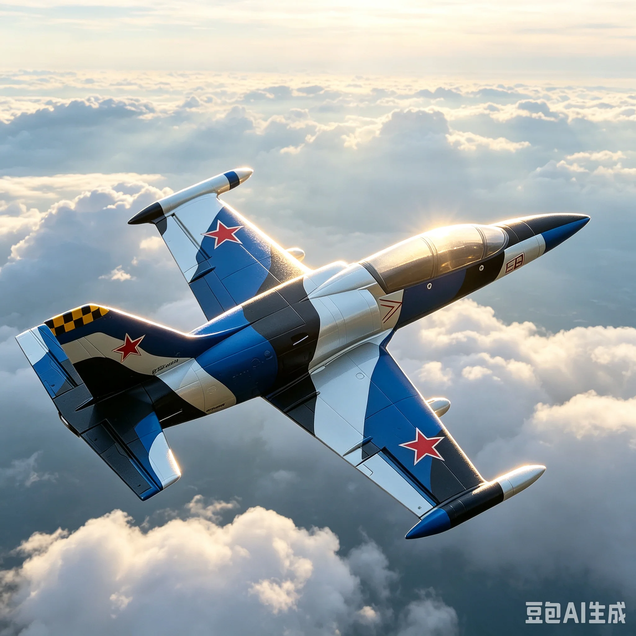Blue Arrow 50mm L39 ALBATROS Culvert Advanced Model Aircraft Fixed Wing PNP Electric Remote Control Aircraft With Gyro Toy