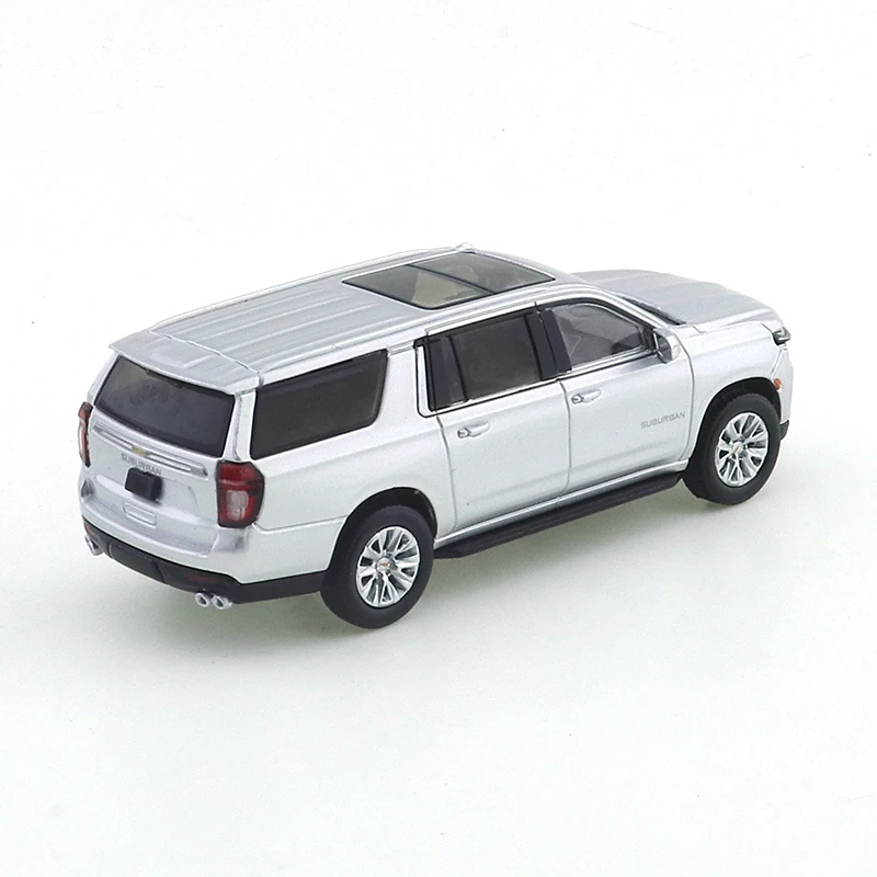 MASSDI 1/64 Chevrolet voiture de banlieue en alliage véhicule à moteur moulé sous pression modèle en métal enfants jouets pour garçons amis cadeaux recueillir des ornements