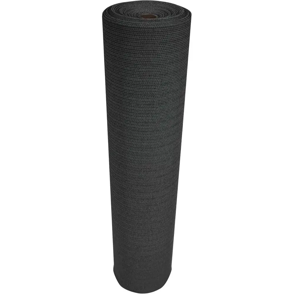 Builder's Block truction Privacy Sn - Heavy-Duty Tear Resistant Shade abric or ence, Job Site, and Wind Protection, 6tx100t Roll