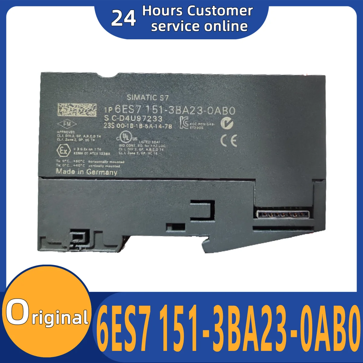 

Brand new original module 6ES7 151-3BA23-0AB0 6ES7 151-3BA22-0AB0 6ES7 151-3AA23-0AB0