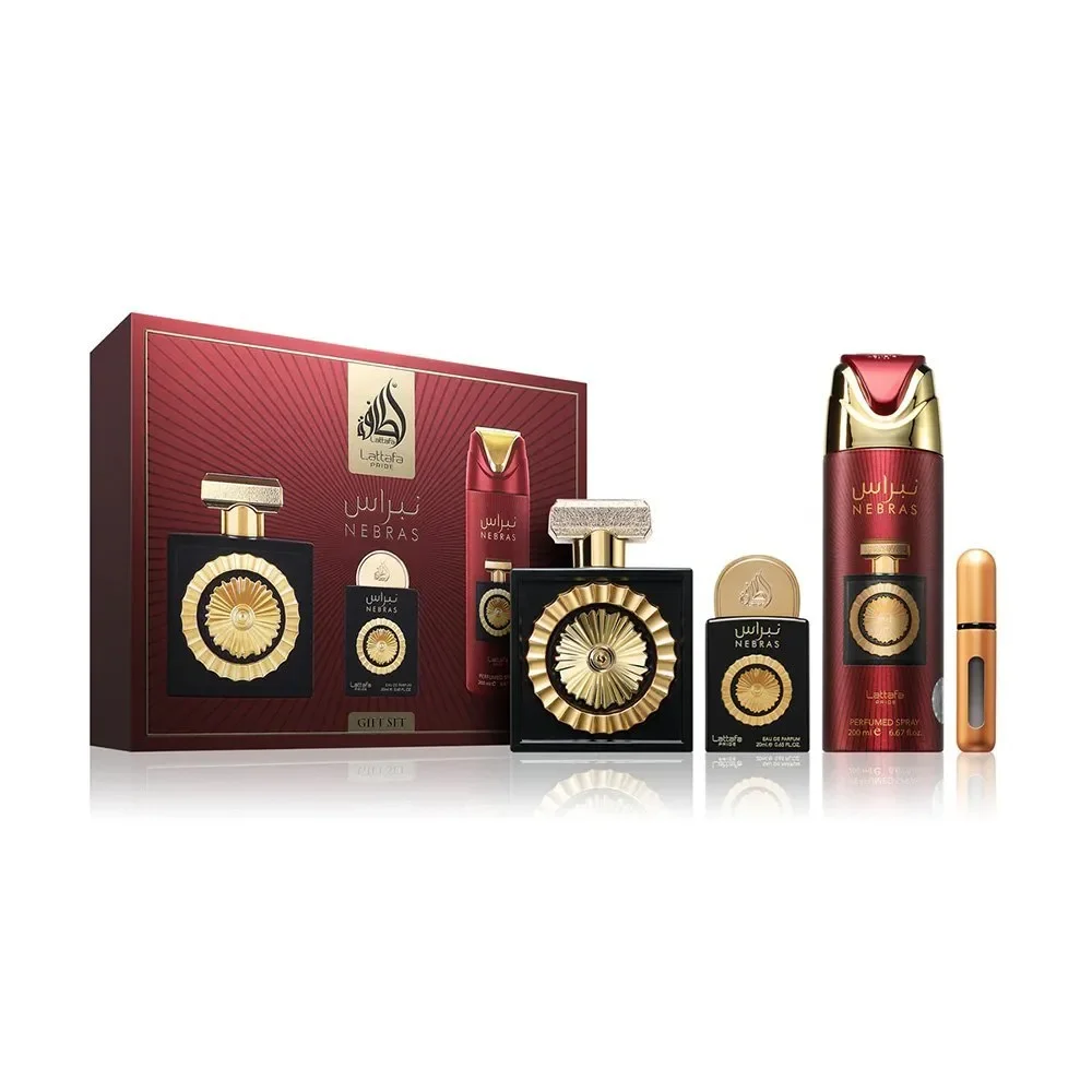 Set de Regalo Lattafa Nebras Fragrancia oriental