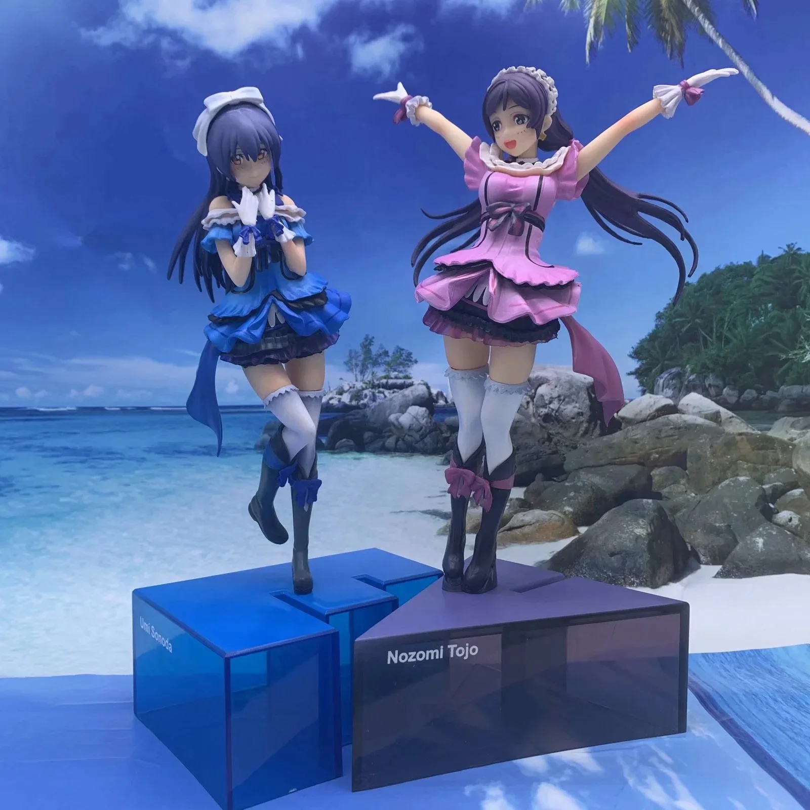 Love Live Sonoda Umi Nozomi Tojo 24 см аниме модель фигурка Kwaii Idol девушка с костюмом периферия настольный орнамент украшение кукла