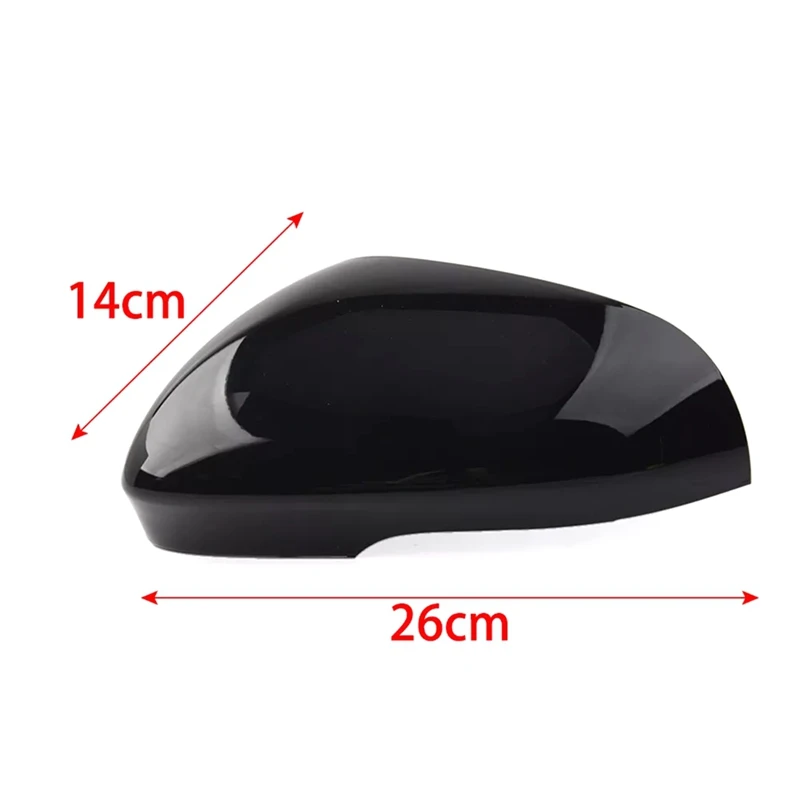 1 Pair Side Mirror Cap Cover For Jaguar XJ XJR XF XFR XFR-S XK XKR XKR-S I-Pace XE-T45C