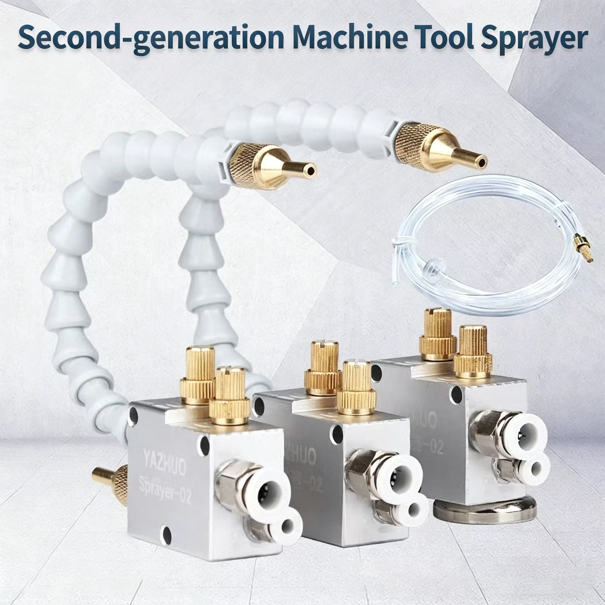 

Machine Tool Cooling Sprayer Cutting Cooling Spray Engraving Machine Tool Water-Air Mixed Spray Head