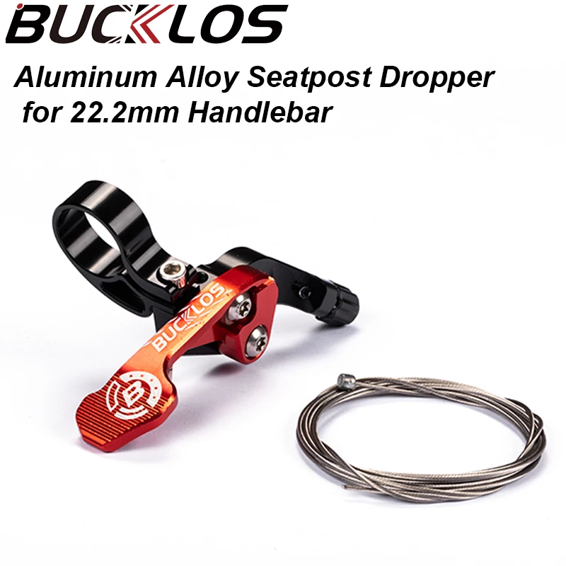 

BUCKLOS MTB Dropper SeatPost Lever Adjustable Telescopic Seatpost Controller Bicycle Seat Shock Remote Lever Bike Part