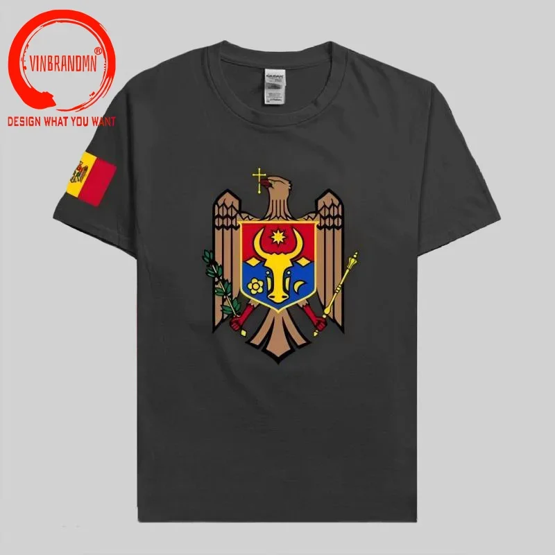 Moldova Moldovan MDA MD men t shirt fashion 2023 Jerseys nation team 100% cotton t-shirt fitness brand clothing tees summer Tops