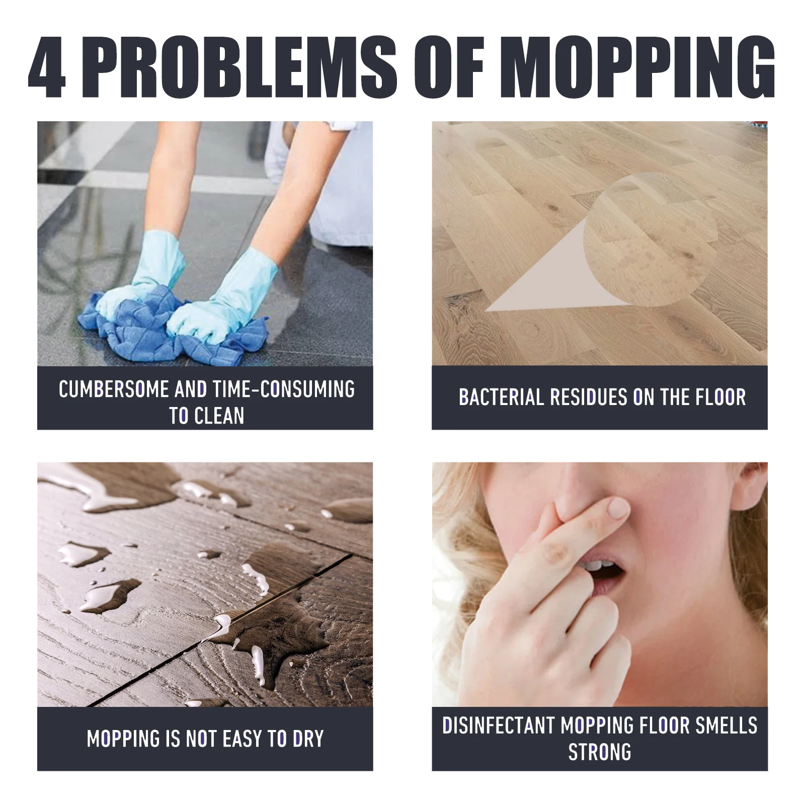 1/2/3 مجموعة منظف الأرضيات الأرضيات الخشبية، الأرضيات الرخامية، مزيل البقع القوي، منظف تلميع تفتيح