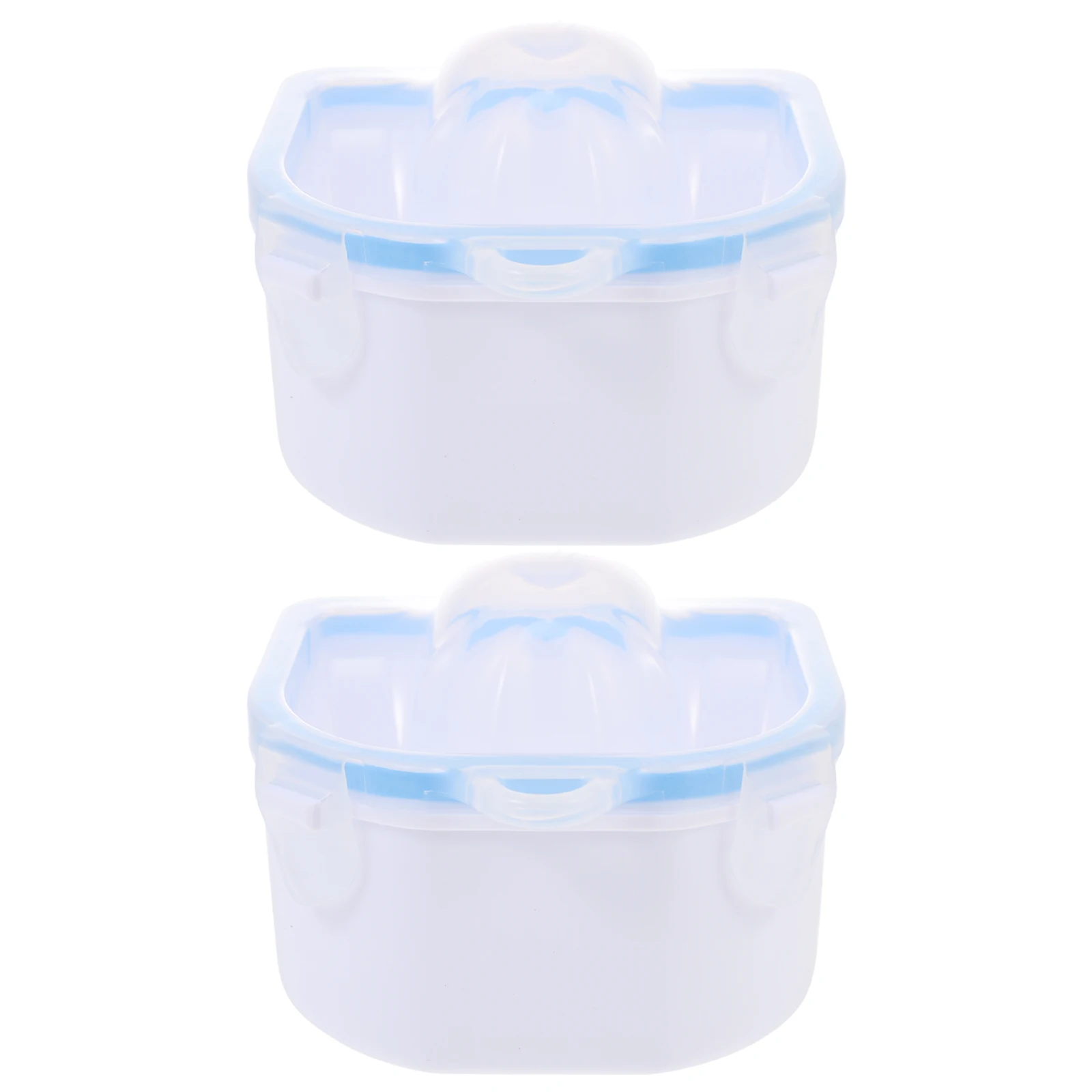 

2Pcs Nail Polish Bowl Manicure Soaker Tools Double Layer Spa Hand Care Bowls for Home Salon Use Nail Supply
