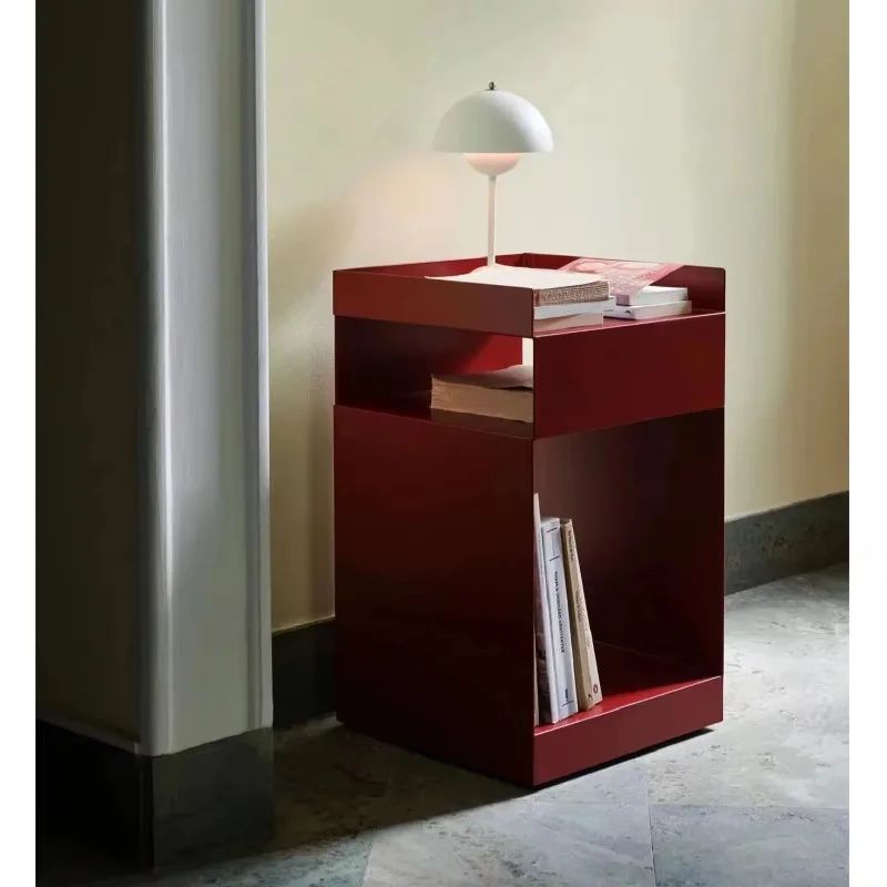 

Nordic Modern Corner Side Table Simple Small Metal Coffee Bedside Table Removable Feature for Living Room Bedroom Nightstands