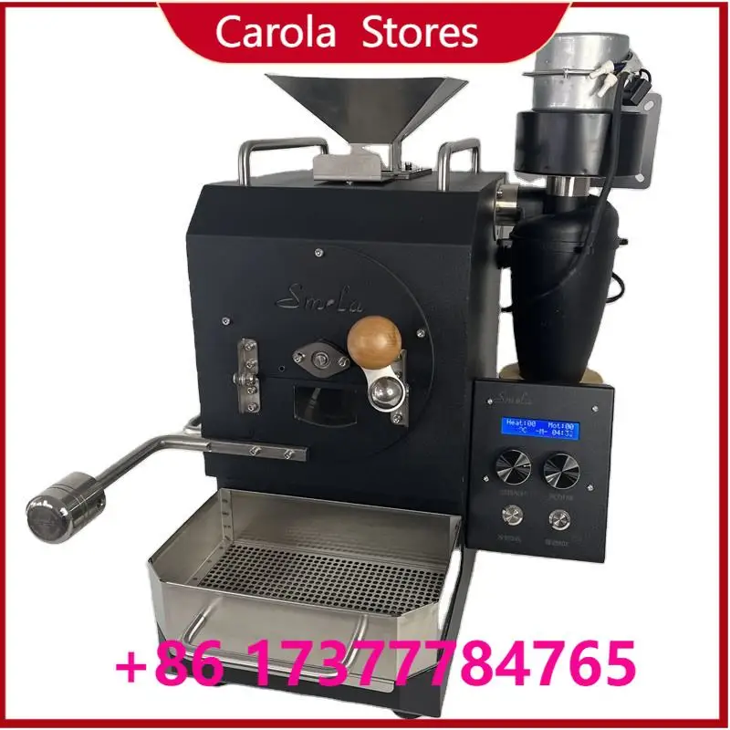 300G/600G Small Coffee Bean Roaster Machine, Mini Cocoa Bean Baking Roasting Equipment for Cafe Coffee Shop