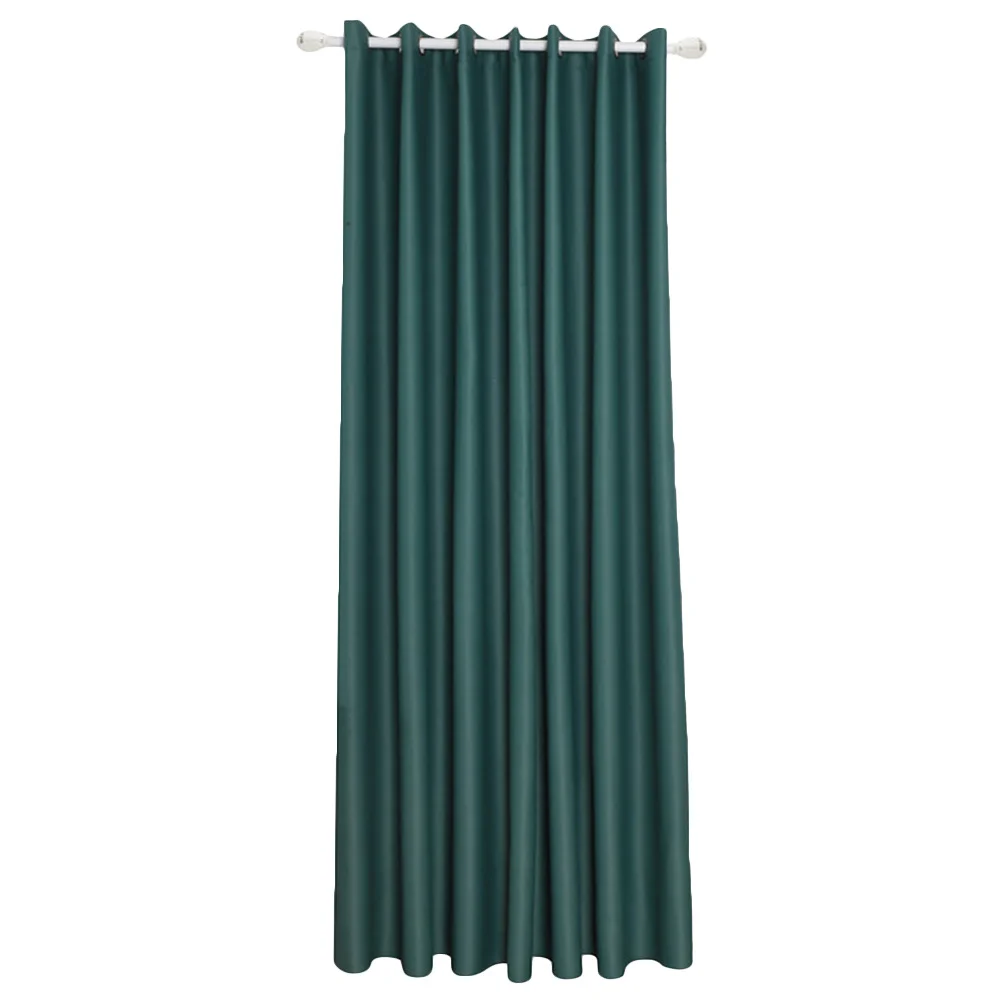 1 pçs cortinas blackout 100x130 cm poliéster flor impressão pura cortina de janela para o quarto decoração da porta do banheiro isolamento térmico