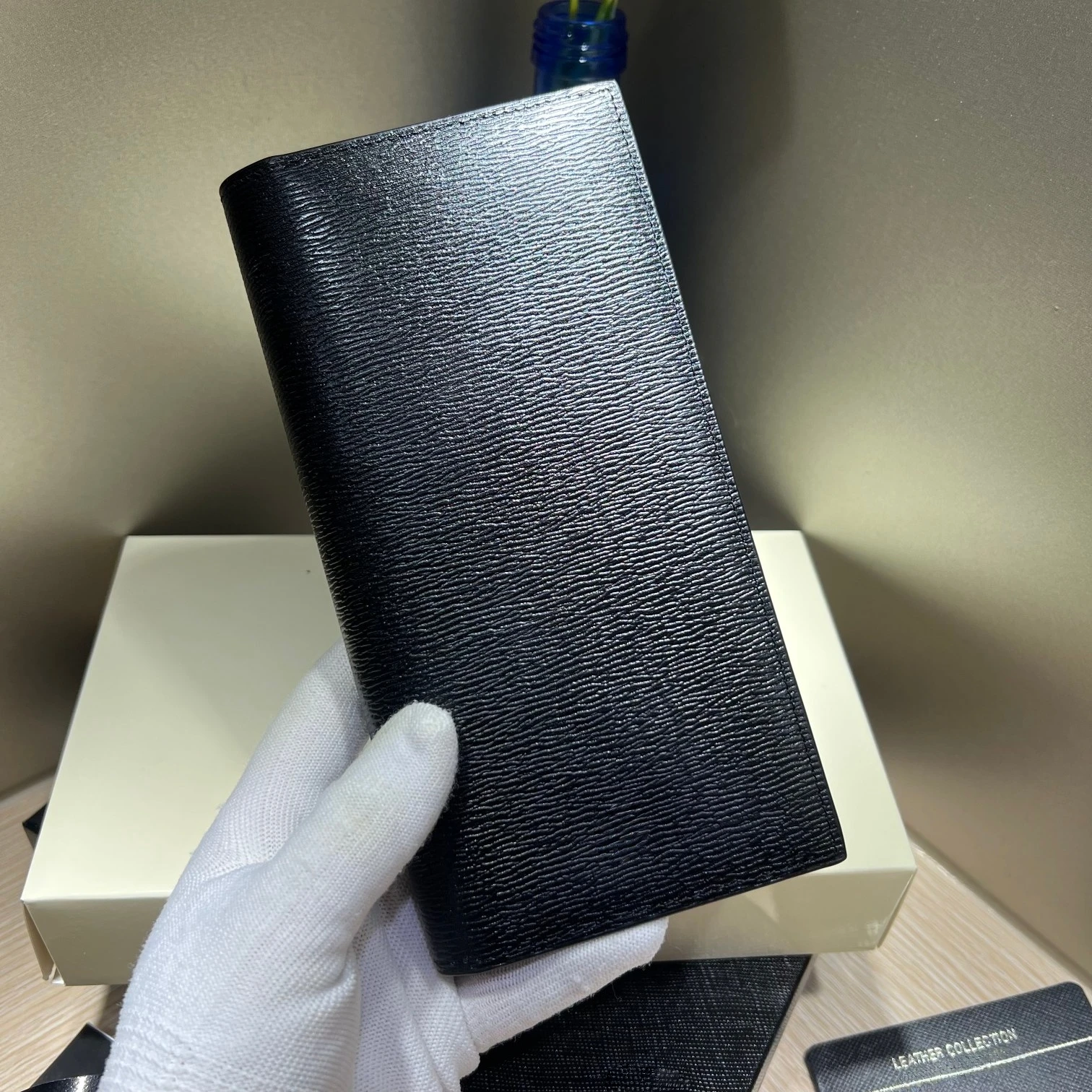 

129247#1892209 Handmade Suit Wallets 4810 Westside Luxury Brand Leather Clutch Card Holder Money Clips Coin Purse Holiday Gifts