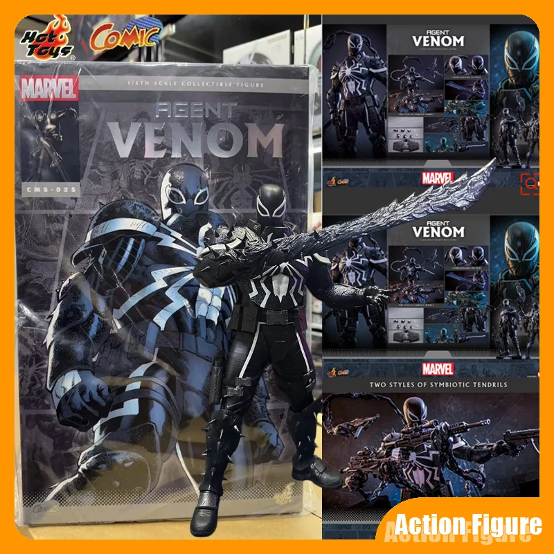 

В наличии: Оригинальная коллекционная подвижная фигурка Hot Toys CMS025 Agent Venom 1/6 (Евгений Флеш Томпсон) – идеальный подарок