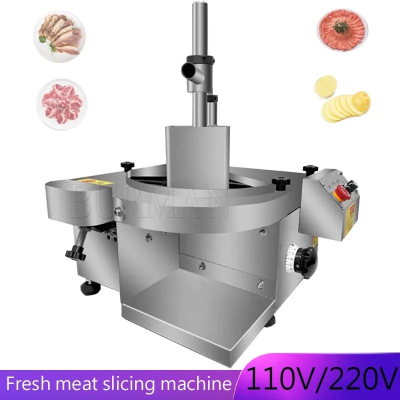 Commercial Fish Slice Cut Machine Fresh Fillet Processing Equipment  Chicken Breast Slicing Maker