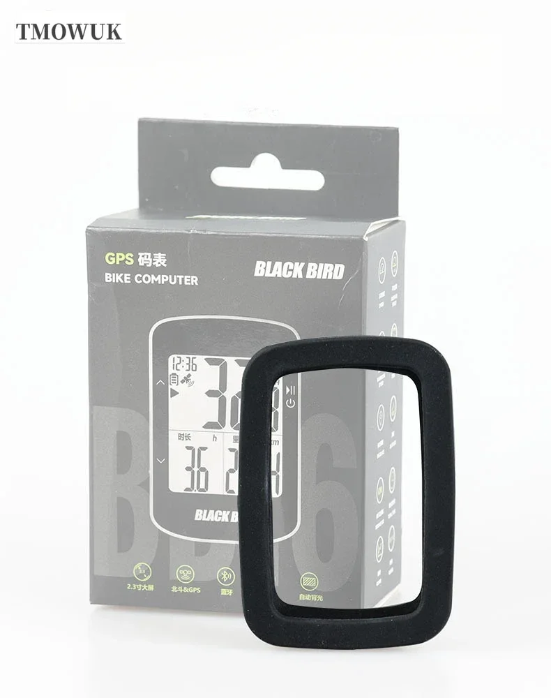 

For Blackbird BB16 Bb16 Silicone Protective Cover Bicycle Computer Screen Film Protective Case Anti-fall Scratch Resistant TMOWU