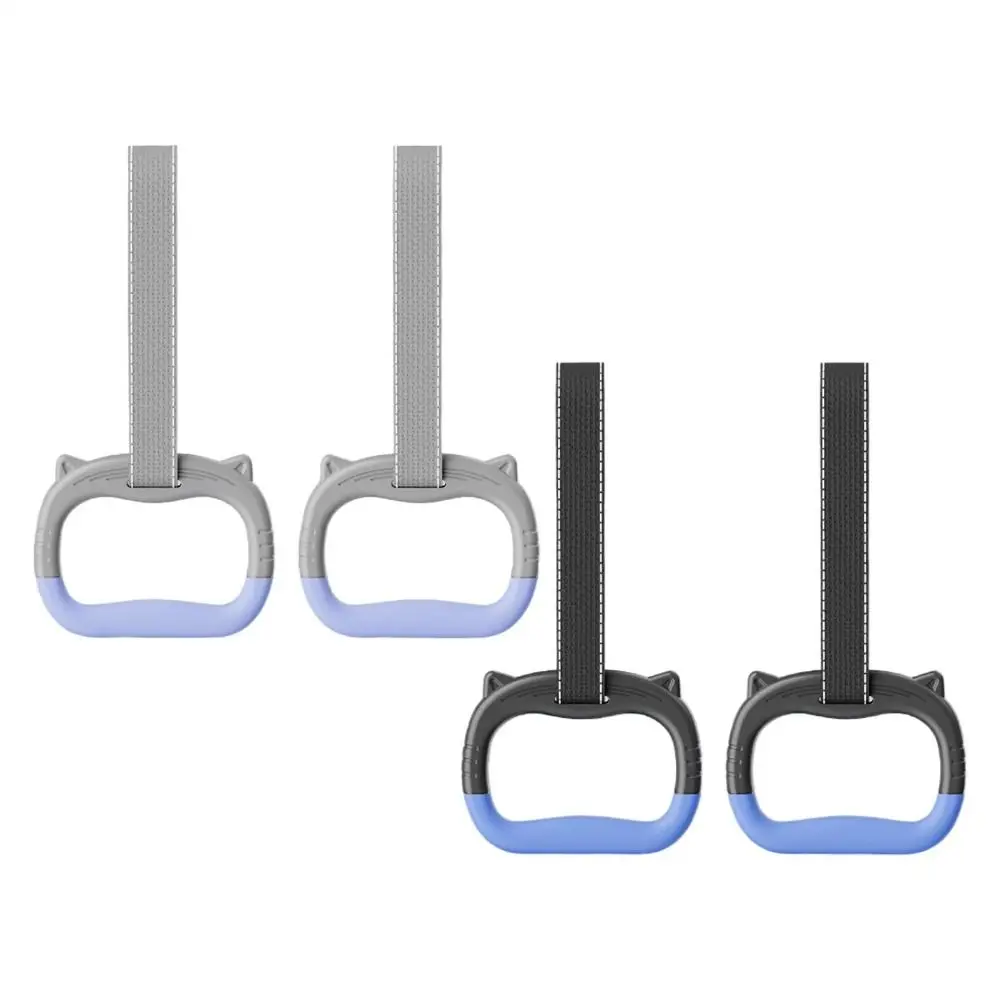 With Straps Gymnastic Rings Durable Adjustable Straps Pull Up Bar Comfortable Arm Strength Fitness Exercise Ring