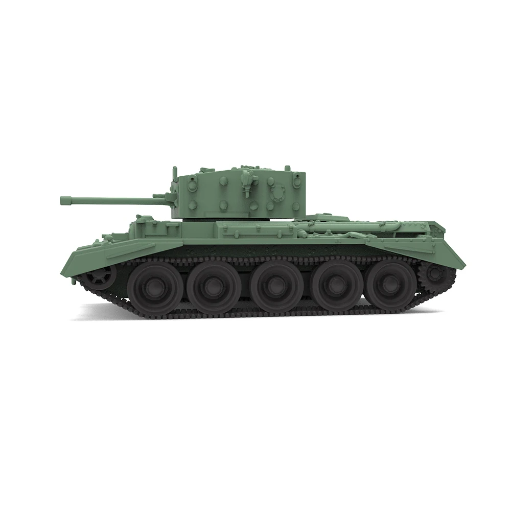 SSMODEL SS818 1/144 1/160 ทหารชุด British Cruiser Mk VIII CavalierI(A27M) Miniature โรงงานก่อสร้าง