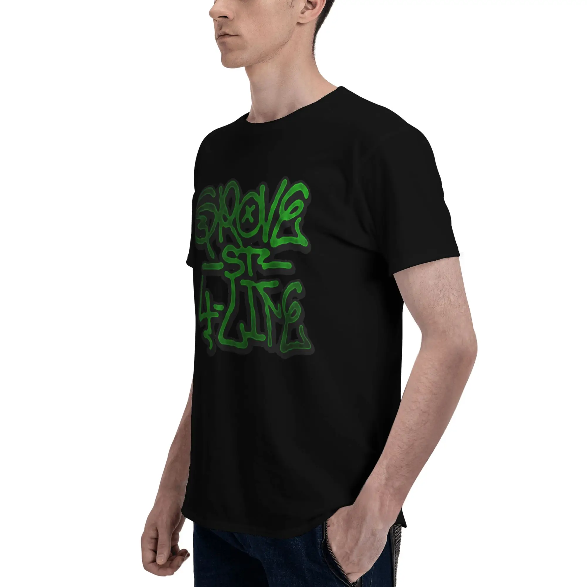 

Harajuku Grove 4 Life GTA San Andreas (4) 100% Cotton T-Shirt Men'sOversized T Shirts Men Round Neck Short Sleeve S-6XL