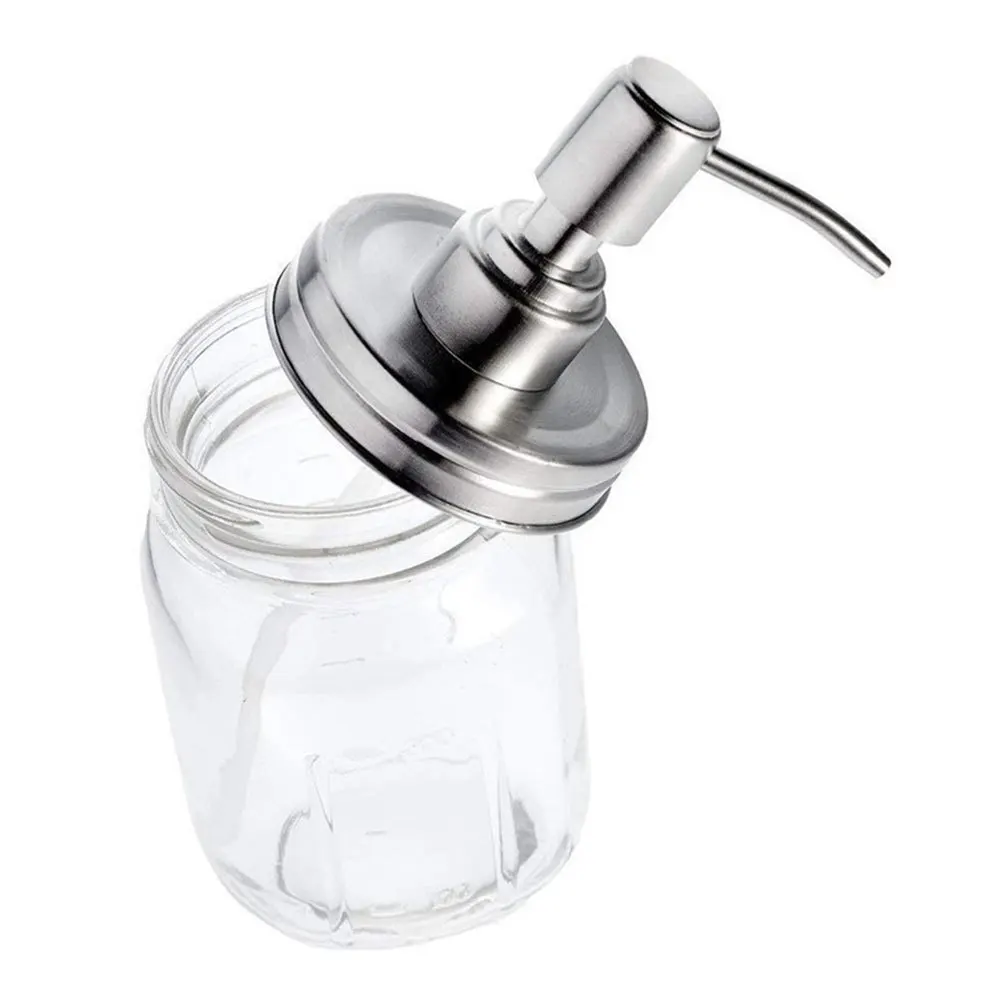 

3Pcs Stainless Steel Pump Head Replacement Bottle Pump Dispenser for Soap Lotion Hand Soap Dispenser Pumps