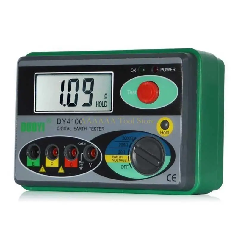 A2BE DY4100 اختبار المقاومة الرقمية Multimeter Geter Geter مع أداة فحص أنظمة الطاقة عالية الدقة