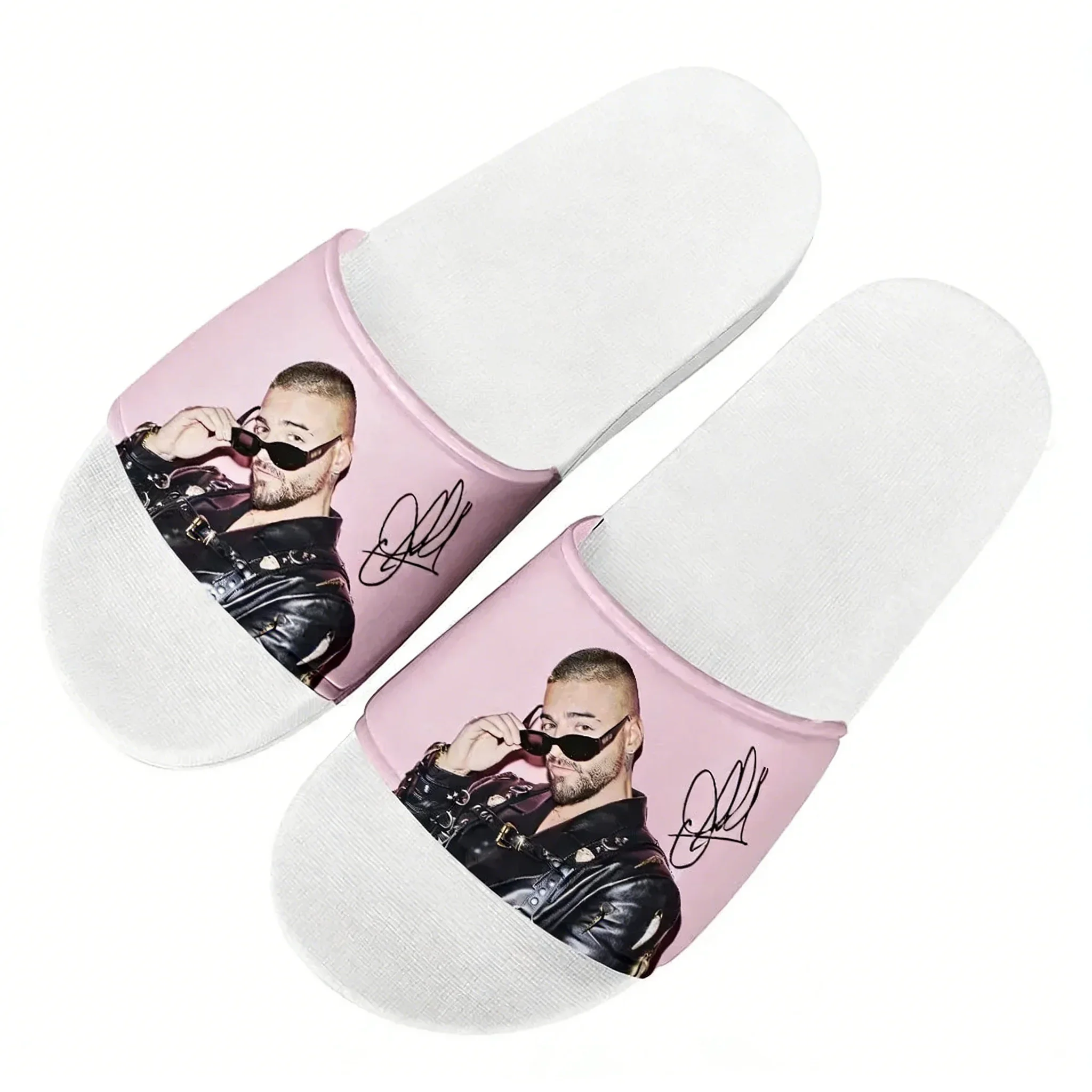 

Maluma Slippers Home Bathroom Sandals Water Shoes Men Women Teenagers Indoor Poor Sandal Customized Summer Slipper