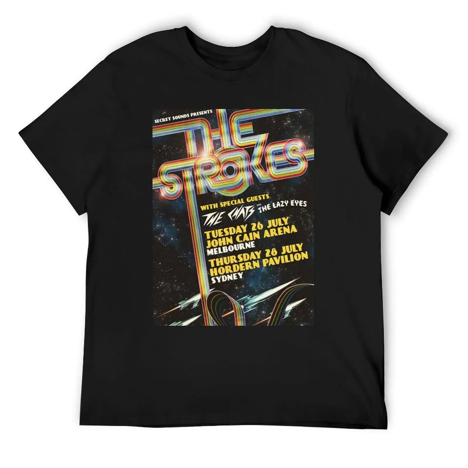 

Strokes T-Shirt plus size tops plain sweat black t-shirts for men