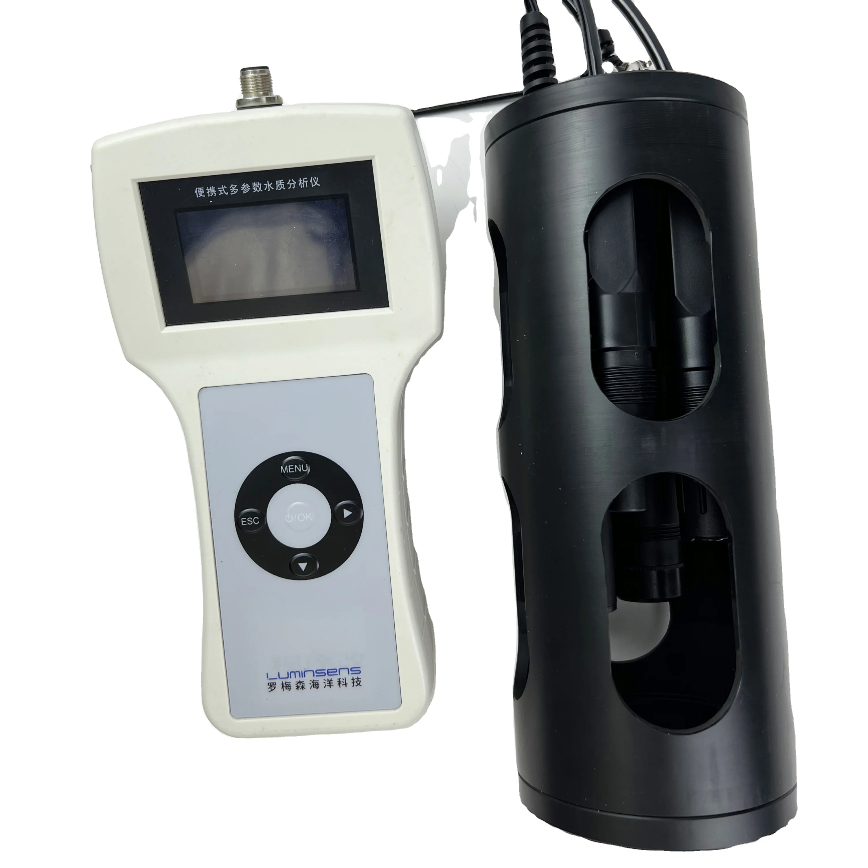 Portable 6 in 1 Multi-parameter Dissolved  Turbidity conductivity salinity Ph  Water Quality Analyzer Luminsens