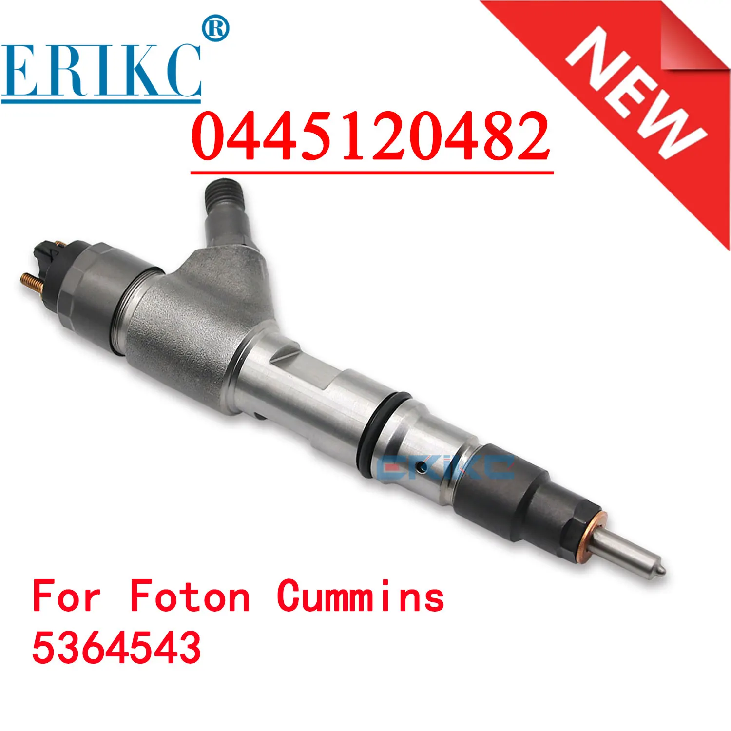 

0 445 120 482 Common Rail Inyector Nozzle 0445120482 5364543 Diesel Fuel Injector 0445 120 482 for Bosch Foton 4.5L Cummins