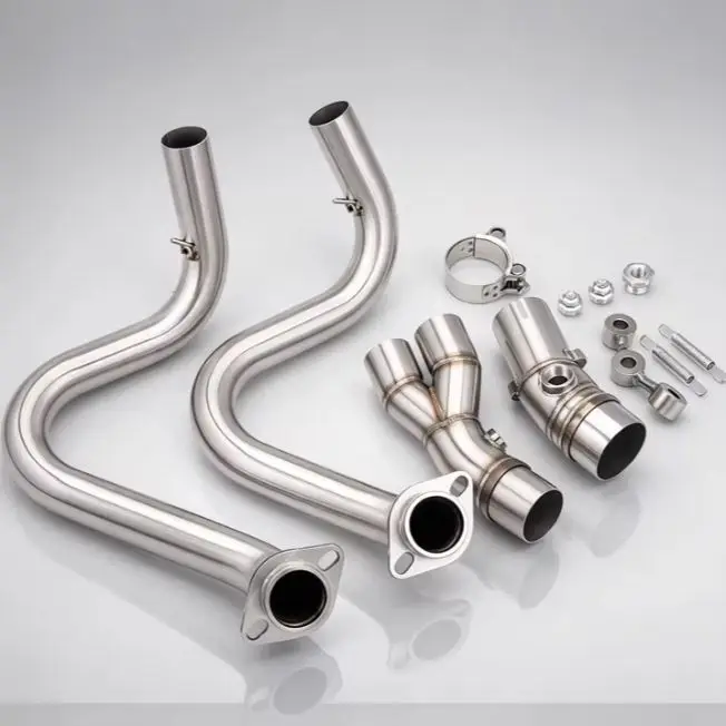 Suitable for ER6N ER6F Versys 650 Z650 Ninja650 51mm (2 sensors) motorcycle full exhaust system modified muffler with DB Killer