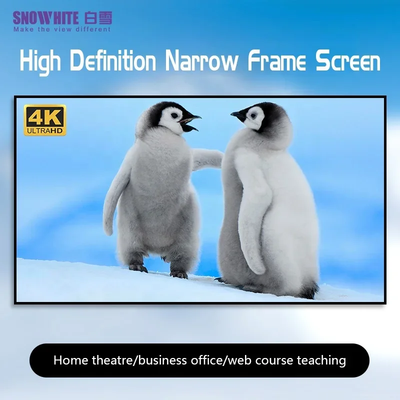 Snowhite 100 Inch 16:9 Ultra Korte Worp Projector Scherm Alr Ust Home Theater Projectie Fabriek