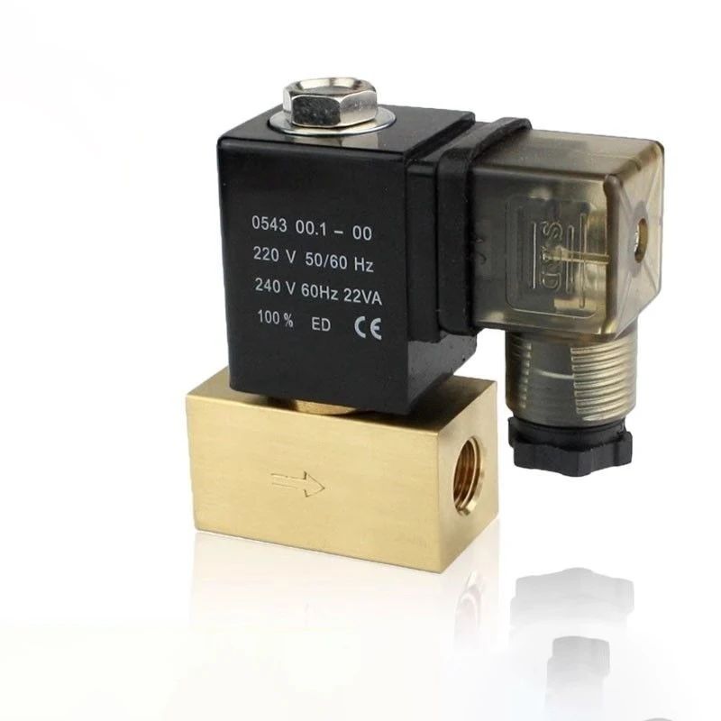 SD22-01/02/04 0543/0545 صمام الملف اللولبي الصغير عالي الضغط عادة مقاومة الضغط المغلقة 1.6MPA/8/12MPA