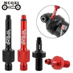 MUQZI MTB Bike Rear Shock Absorber Valve Core Adapter Suspension Parts  Repair Tools Anti-Leakage Aluminum Alloy Converter