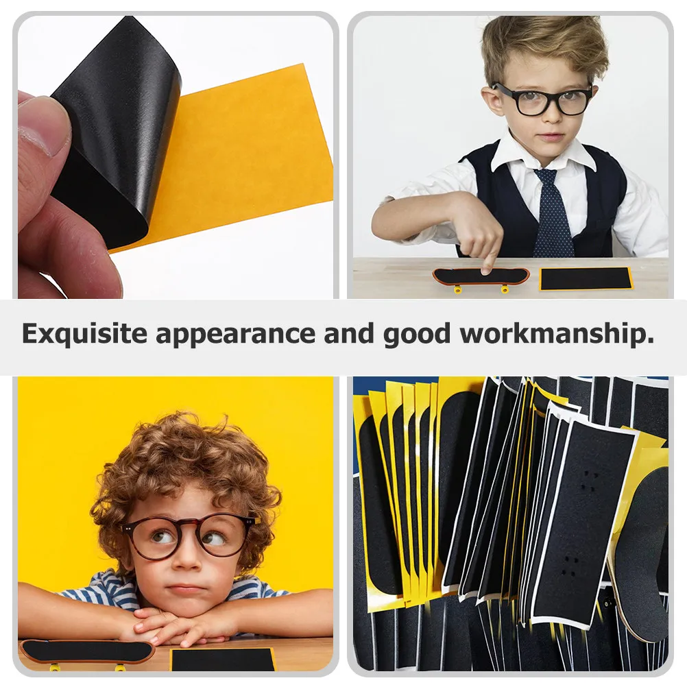 

Набор из 24 шт. противоскользящих наклеек-гриптов на пенопластовой основе для фингербордов и маленьких скейтбордов, быстрое нанесение, износостойкие.