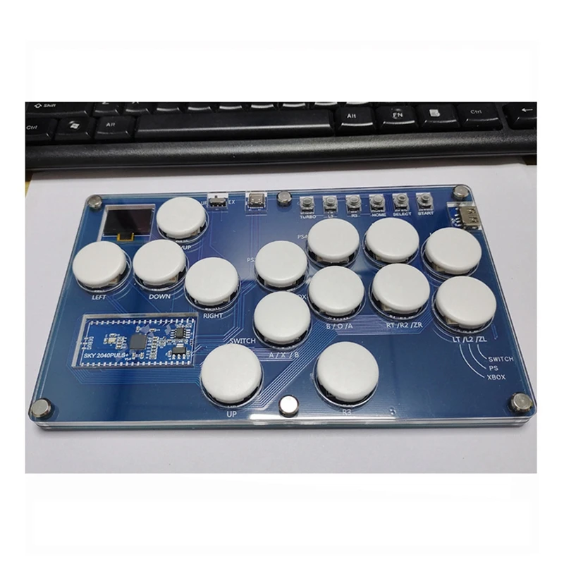 14 tasti Joystick Hitbox Tastiera Arcade Stick Controller per PS4/PS3/Switch/Steam Arcade Hitbox Controller Fight Sticks