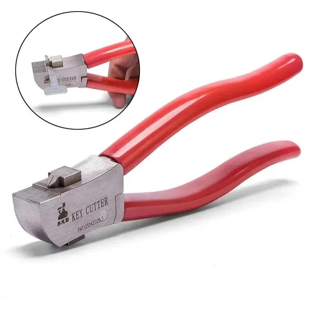 

Wear Resistant Key Cutter Pliers Long Handle Comfortable Grip High Quality Key Clamp Anti-slip Durable Key Cutting Machine