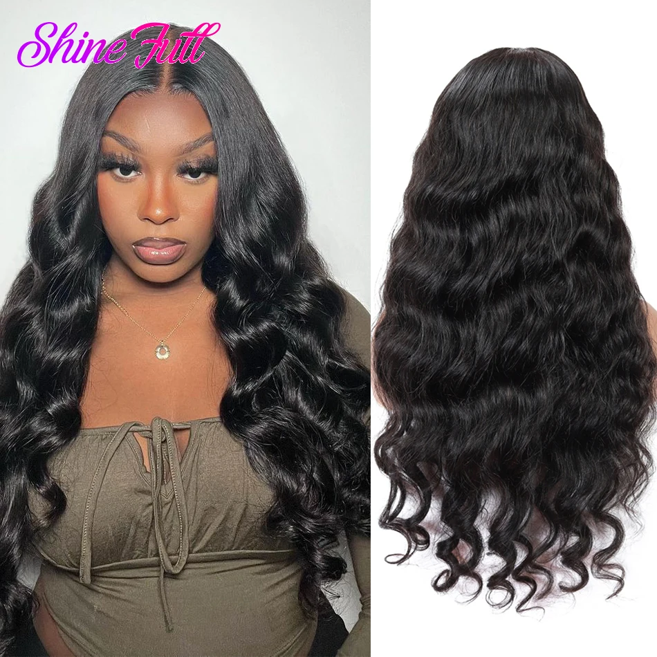 

32 Inch Loose Wave Brazilian Remy hair 13X4 Hd Lace Front Wig 250% density 4x4 Lace Closure Human hair Wigs For Black Women