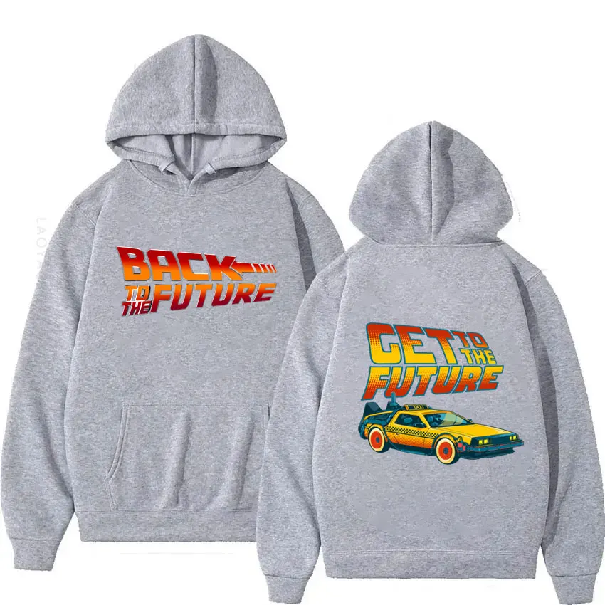 

Back To The Future Theme Hoodies Men Hoodie Hoody Hooded Sweatshirt Shirt Y2k Men's Clothing New & Sweatshirts Graphic Pullovers