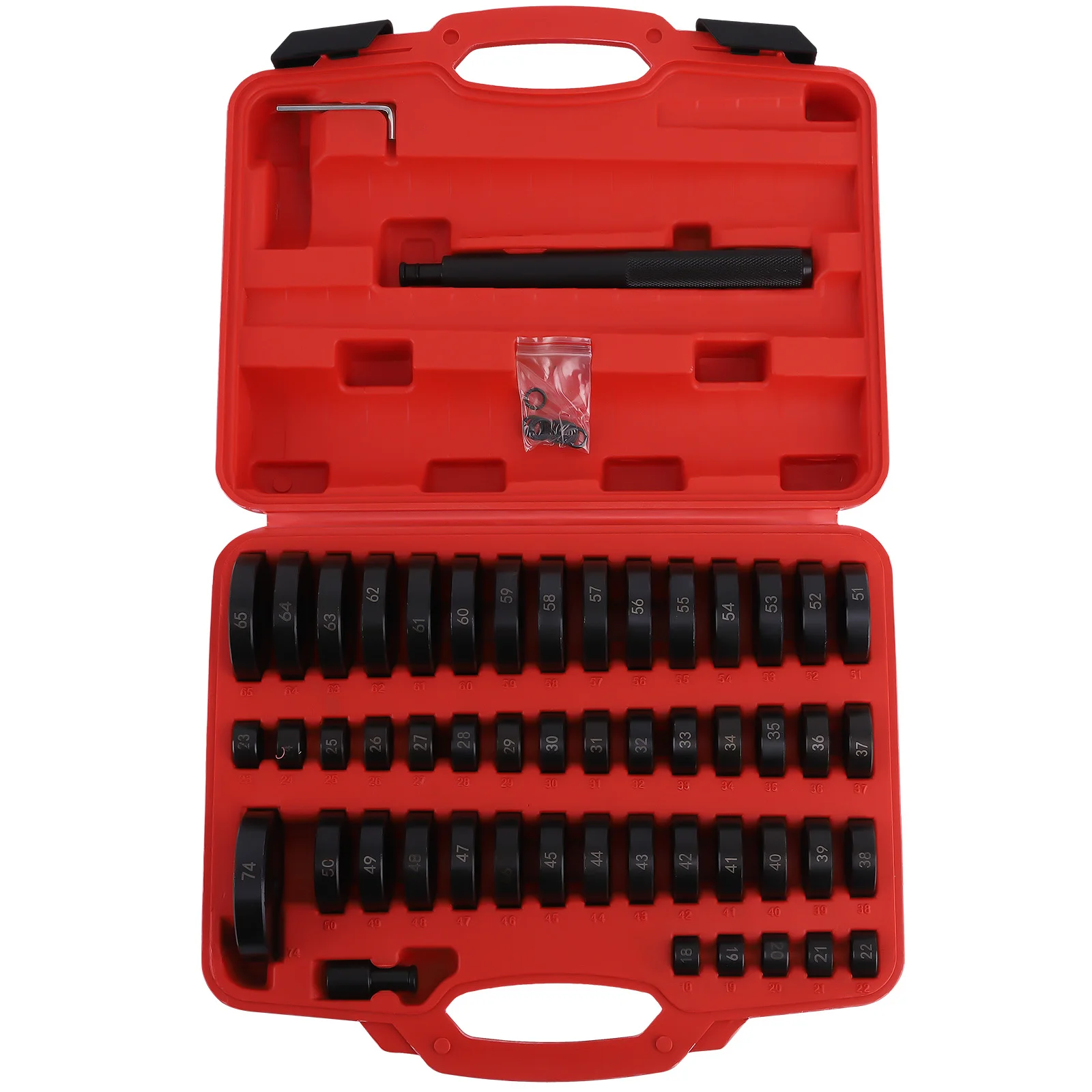 MaXpeedingrods Seal Tool Bushing Bearing Press Push Disc Custom Driver Kit 18-65mm 52Pc 19 20