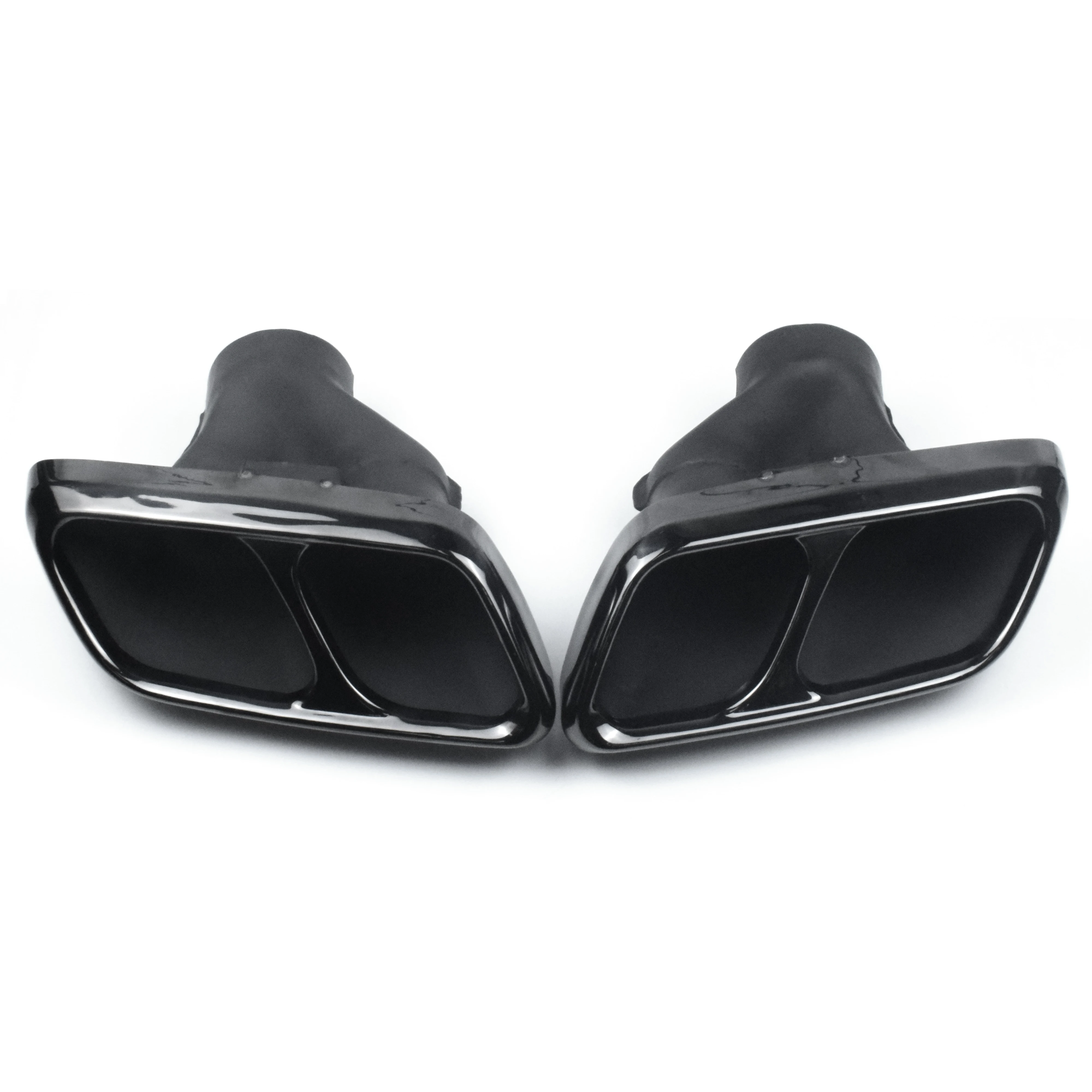 

FOR 2020-2024 Land Rover Range Rover Sport Exhaust Pipes Upgrade Square Quad Outlet Tailpipe Muffler Tip