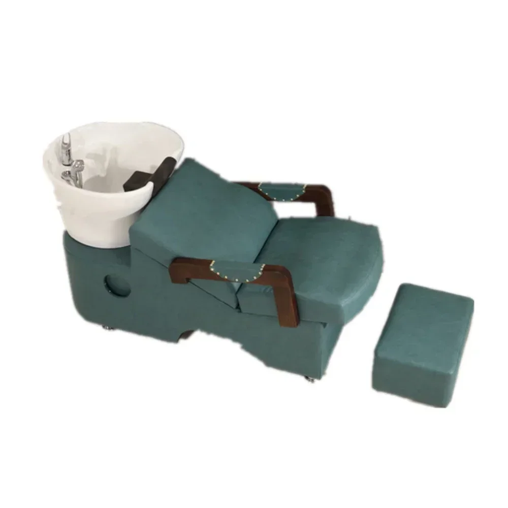 

Recliner Simple Head Spa Luxury Delicacy Fashion Massage Shampoo Aesthetic Nordic Modern Cadeira De Barbearia Furniture