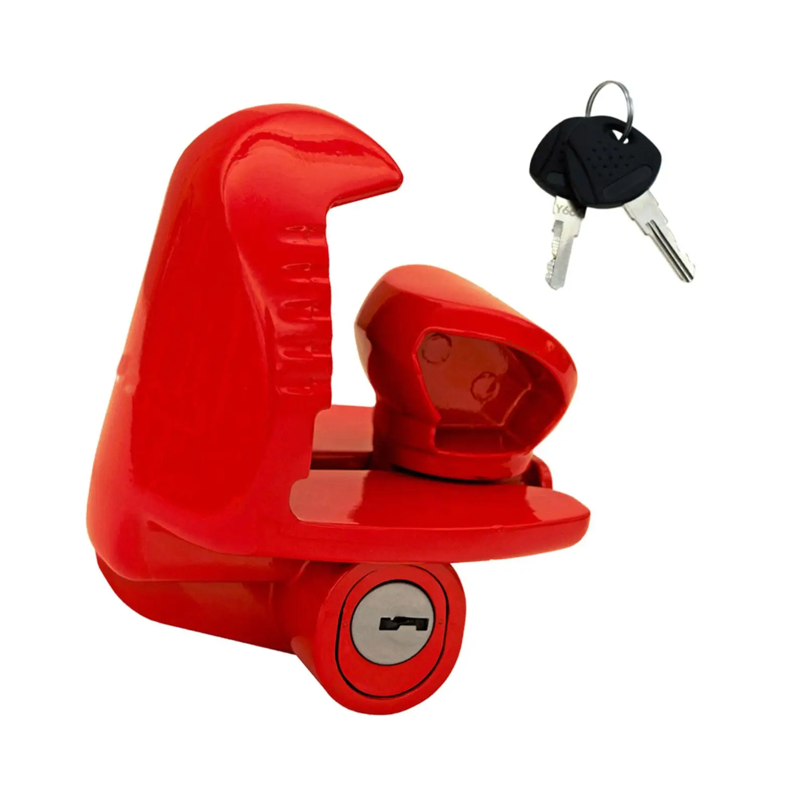 Lock for Trailer Tongue Coupler Hitch High Performance Receiver Lock with Keys Coupling Tow Coupler Lock Towing Hitch Locks