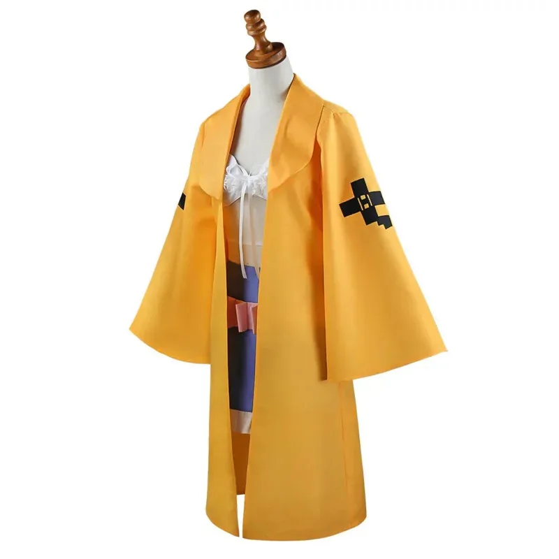 أزياء Danganronpa V3 Angie Yonaga التأثيرية Zentai مجموعة كاملة من الزي الرسمي والتنانير والعباءة