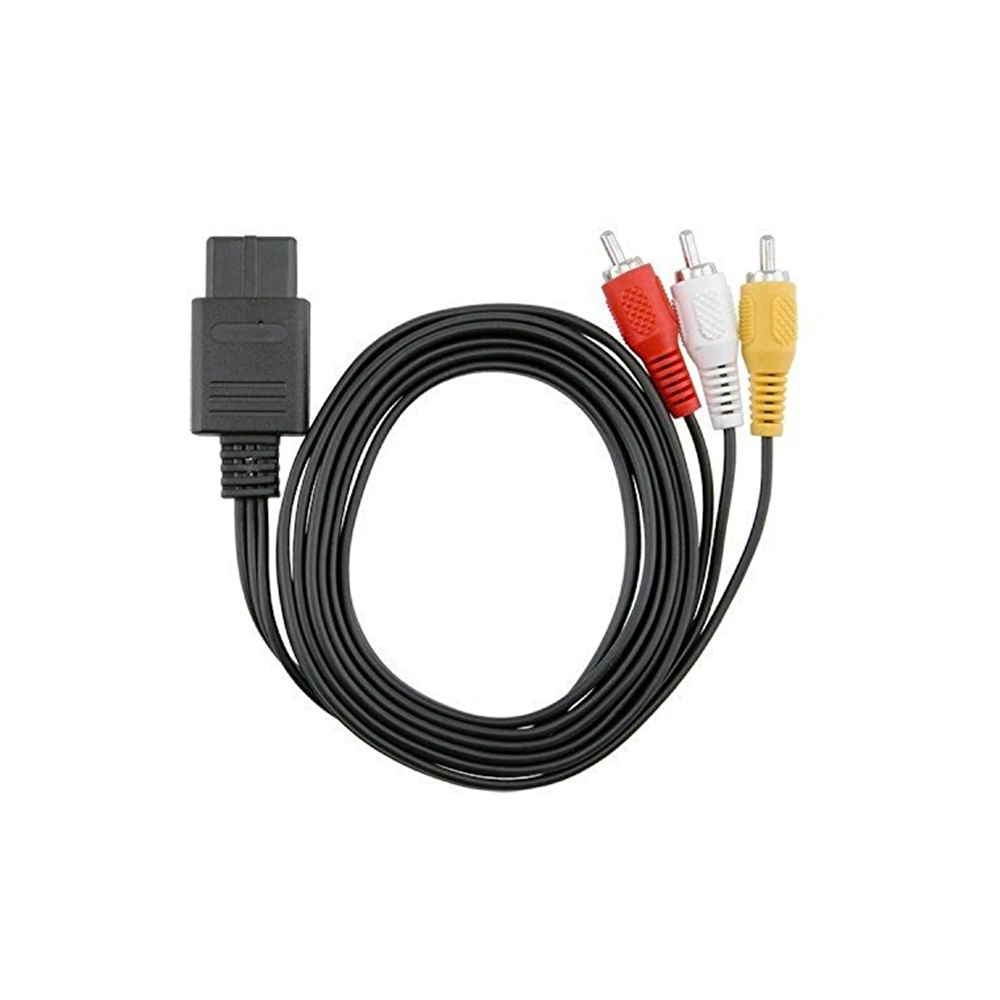 

for Nintendo for NS64 Audio TV Video Cord AV Cable to RCA for Super for GameCube for SNES