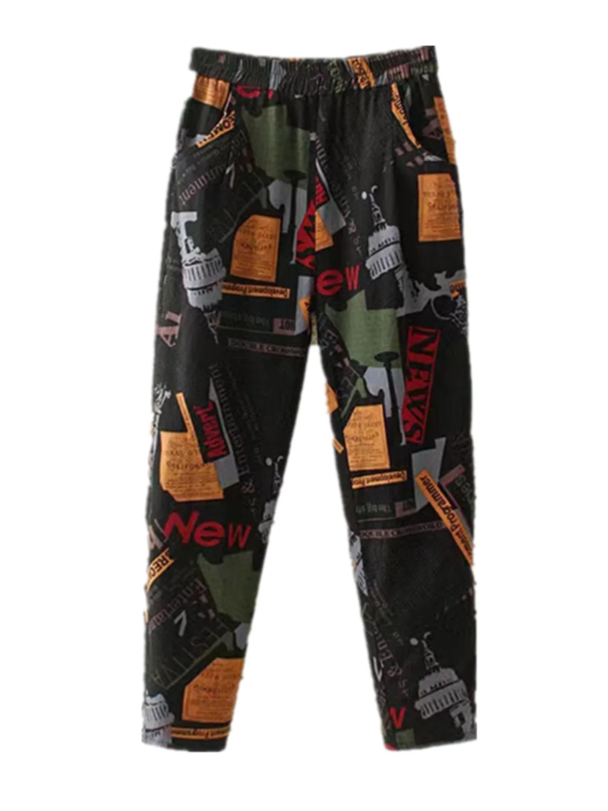 مزيج القطن فضفاض صالح مطبوعة الصيف سراويل تقليدية المرأة رقيقة سراويلي حريمي أمي جديد Sle حجم كبير طماق مريحة