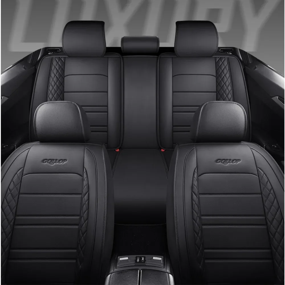 Full Coverage Pu Leather Car Seat Covers for SKODA Octavia Kodiaq Superb Wagon Fabia Rapid Yeti Combi Karop Car Accessories