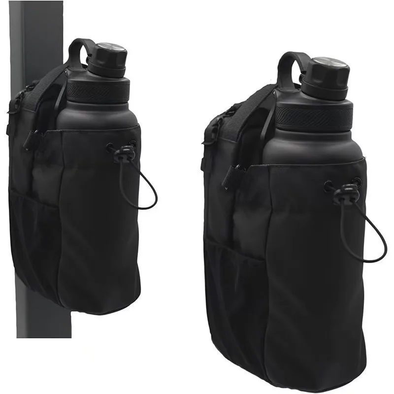 Magnetic Gym Bag Water Bottle Bag Sling Bag Water Bottle Pouch Water Bottle Carrier Bag Portable Large Capacity Adjustable