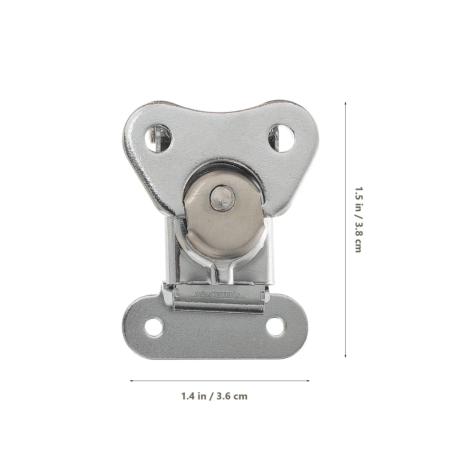 4Pcs Butterflies Latch Rust Resistant Iron Spring Loaded Toggle Clamp for Toolbox Cabinet Chest Draw Latch Small Hardware